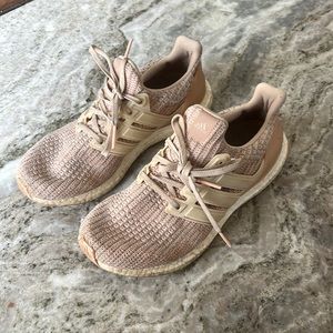 Pink Nike Ultraboost Tennis Shoes